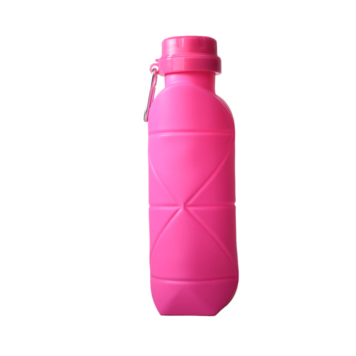 botella de agua 600ml plastico plegable silicona
