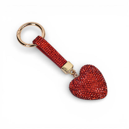 LLAVERO RESINA Y METAL CORAZON DIM:4X4X2