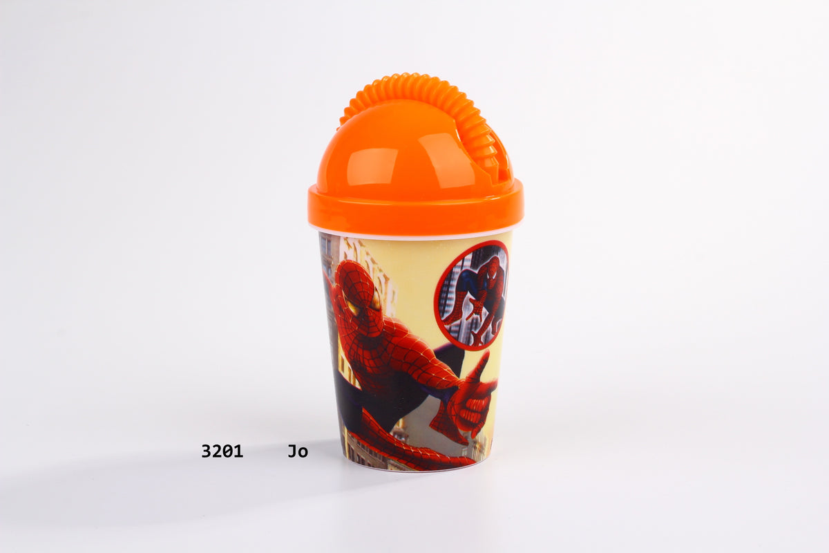 vaso pitillo en plastico 8x15c