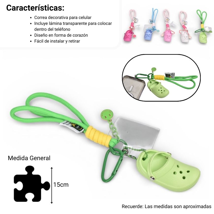 llavero celular plastico metal dim:7x3