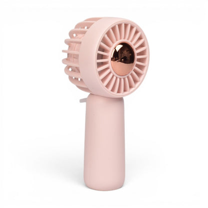 VENTILADOR RECARGABLE PLASTICO CON CABLE USB DIM:12X4CM