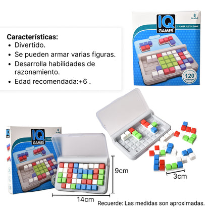 JUGUETE ROMPECABEZAS 3D CON ESTUCHE JUEGO DE MESA