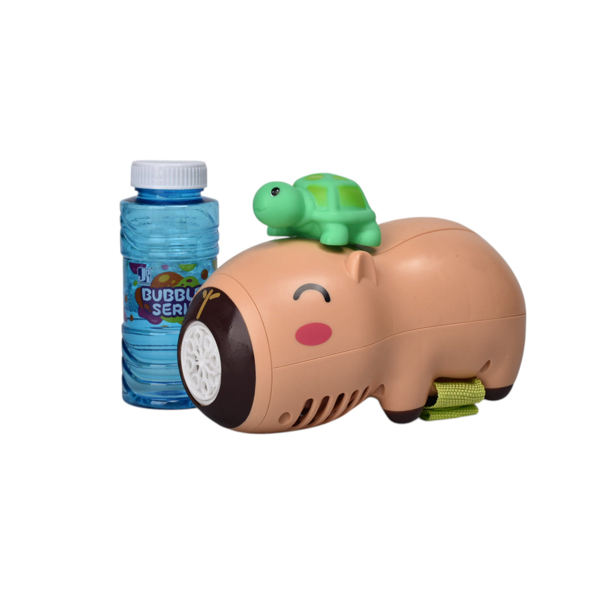 juguete pistola de burbuja diseño capybara dim:21x8x14