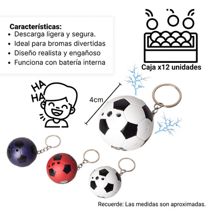 SHOK FORMA PELOTA PLASTICO+METAL DIM:4X4X4