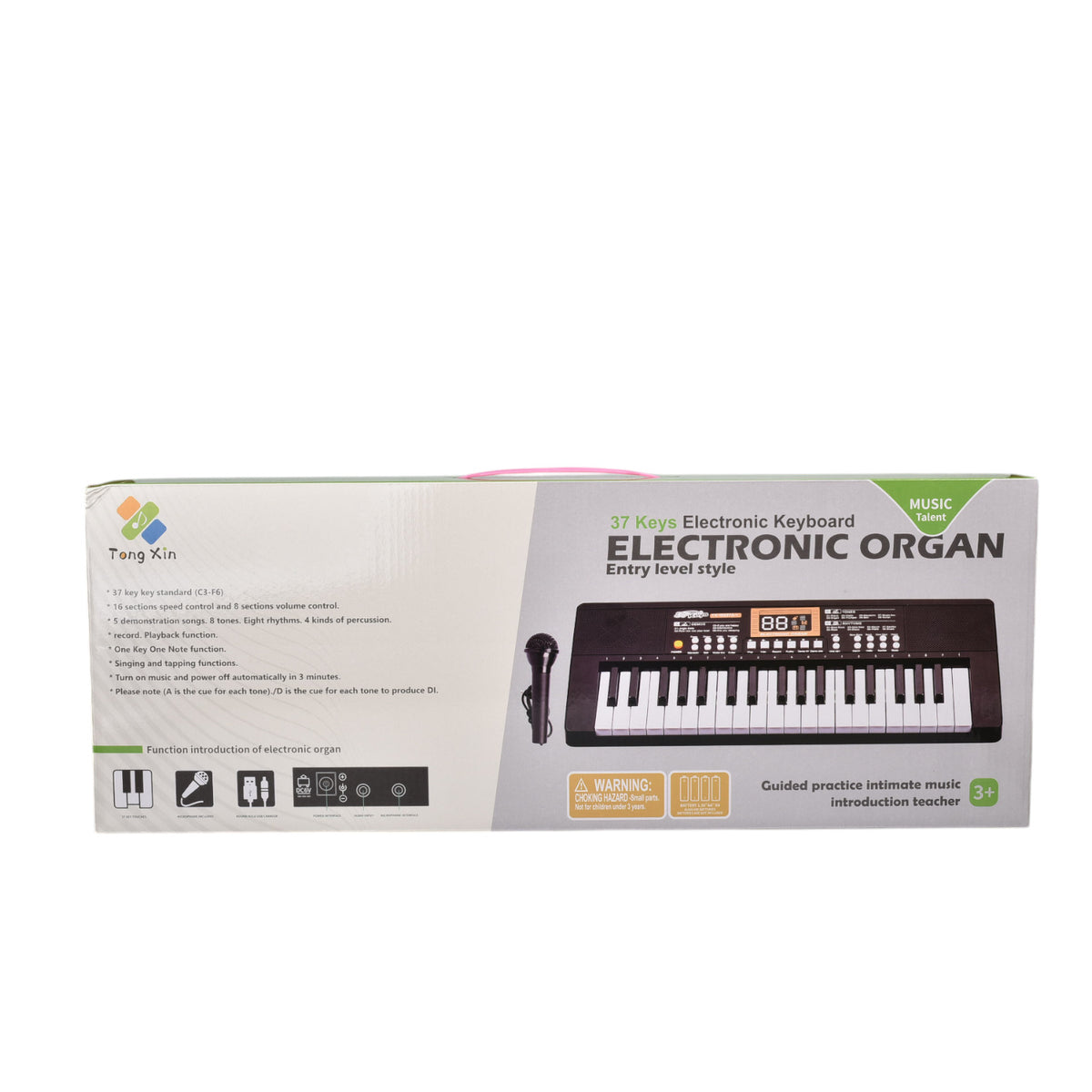 juguete piano con sonido y accesorios dim:55x20x6