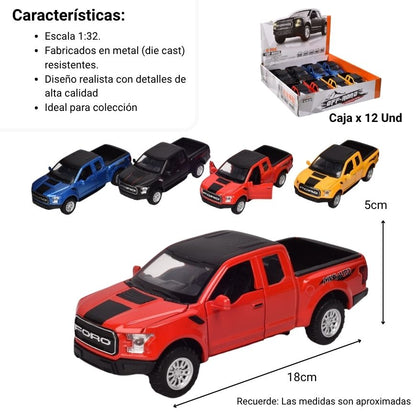 CAMIONETA DE COLECCION METALICO ESCALA 1/32