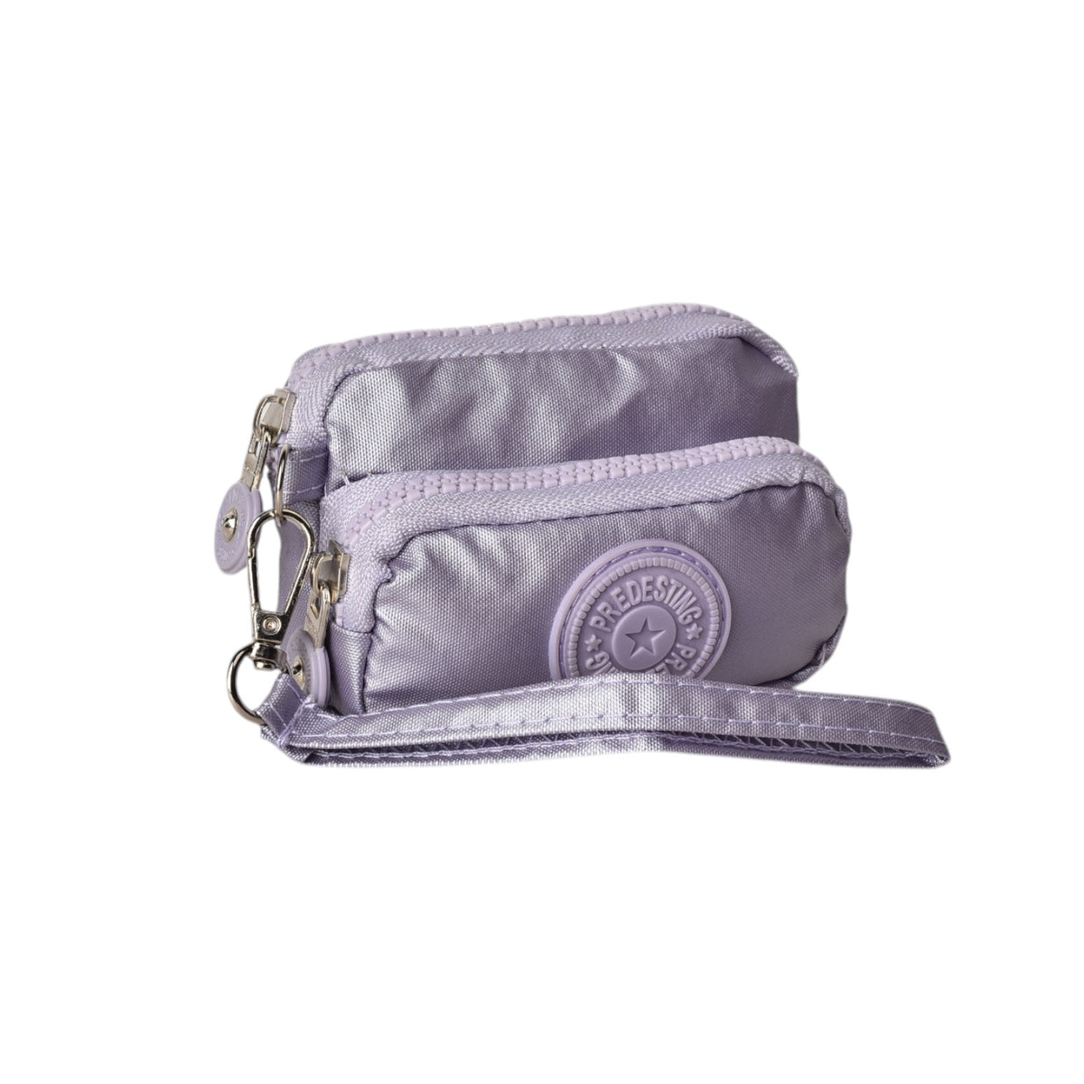 monedero doble cremallera mujer sintetico dim:11*7*3