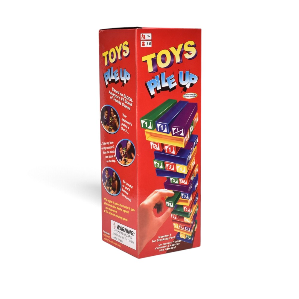 juego de mesa torre de bloques dim: 9*9*26.5cm