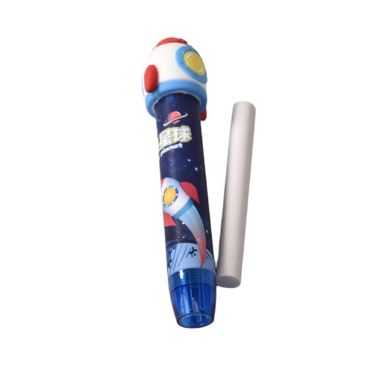 borrador lapiz forma nave espacial dim:13x3