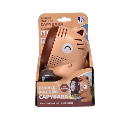 JUGUETE PISTOLA DE BURBUJA DISEÑO CAPYBARA DIM:10X8X18