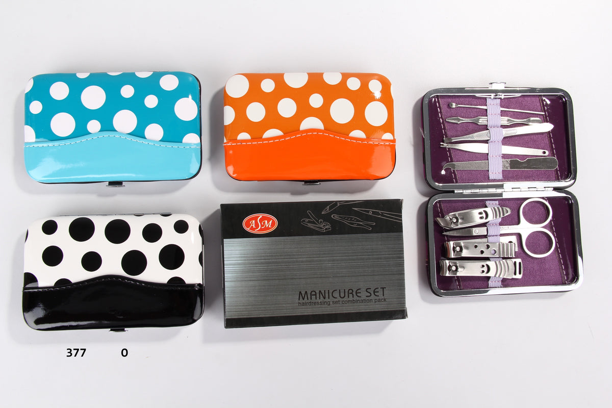 estuche manicure 9 pcs