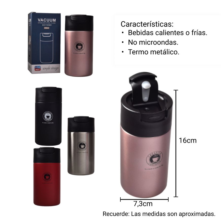 termo acero inoxidable 350ml