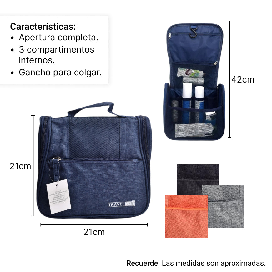 bolso organizador de viaje dim:22*12*20cm