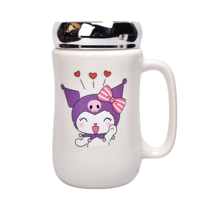 POCILLO CERAMICA KUROMI PERSONAJE 450ML DIM:7X14