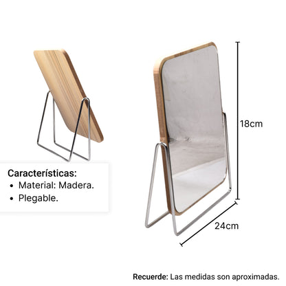 ESPEJO TOCADOR CUADRADO