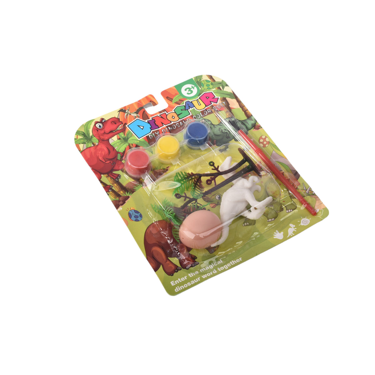 set kit de pintar dinosaurio dim:13x16x2