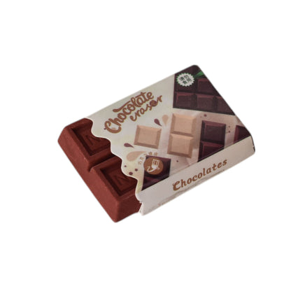 BORRADOR GOMA UNIDAD FORMA DE CHOCOLATINA DIM:4*3*1