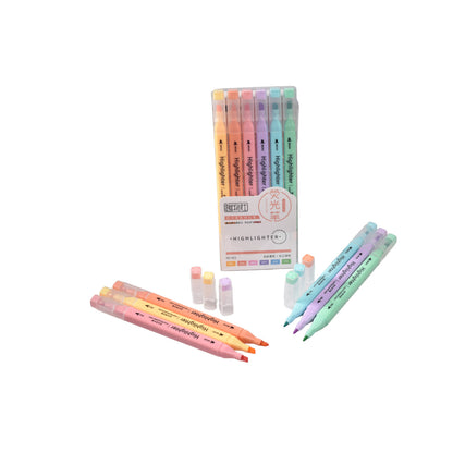 RESALTADOR DOBLE PUNTA X 6UND