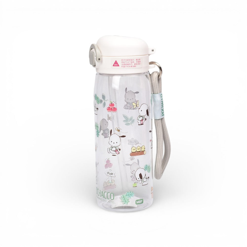 botella de agua 550ml personaje plastico dim:20x6