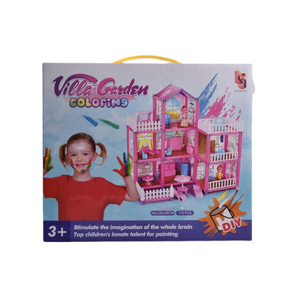 CASA DE MUÑECAS JUGUETE NIÑA DIM:33X28X7.5CM