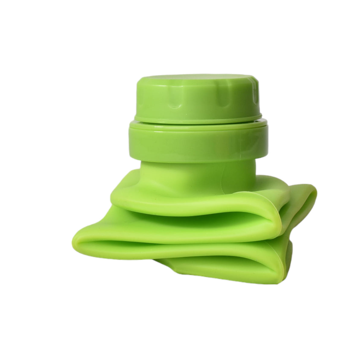 botella de agua 600ml plastico plegable silicona