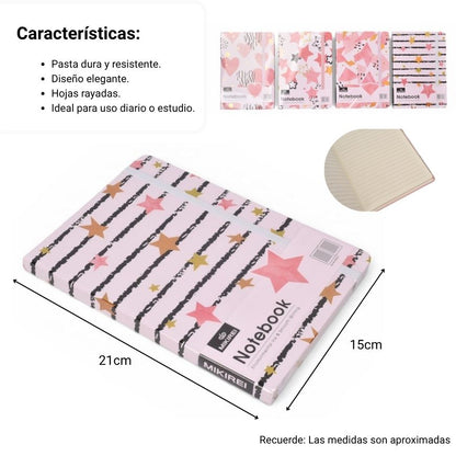 AGENDA DIARIO CUADERNO DIM: 14X21