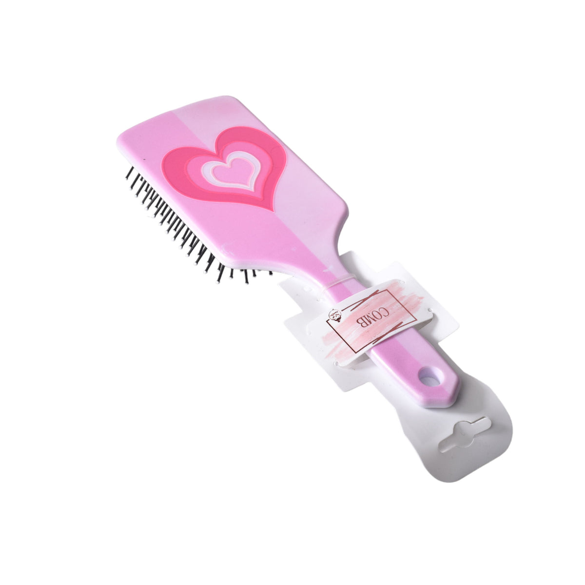 cepillo plastico para cabello varios diseños dim:7x24x4