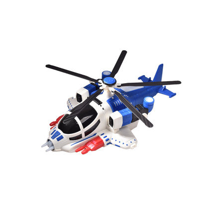 AVION HELICOPTERO PARA NIÑOS CON MOVIMIENTO LUCES Y SONIDO