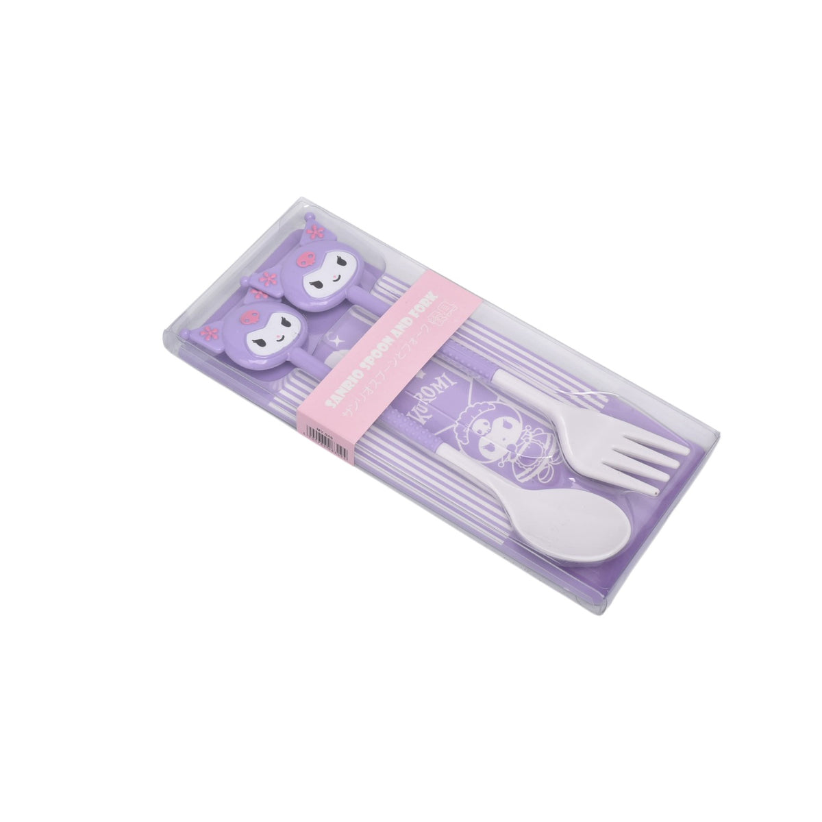 set cubiertos portatil plastico personaje dim:20x8