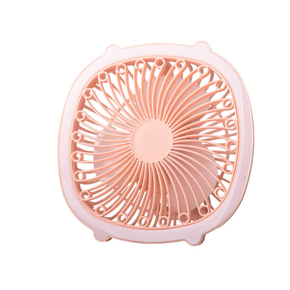 VENTILADOR CON CABLE USB RECARGABLE CUADRADO VARIOS COLORES