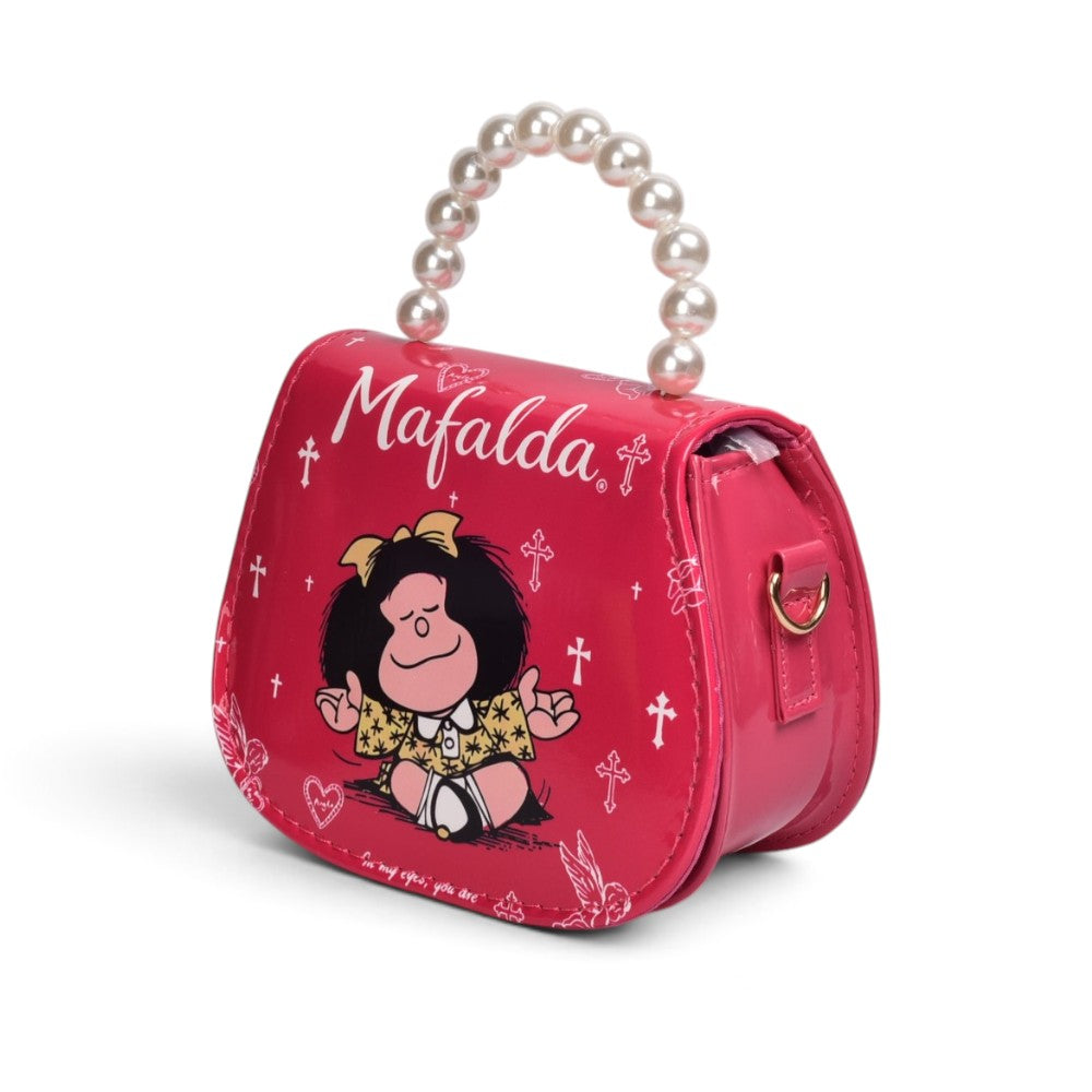 bolso cartera de mano niña dim: 17 x13x7cm