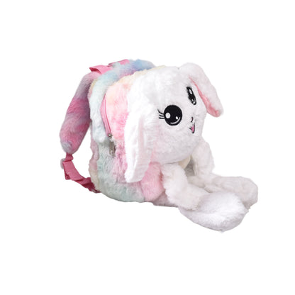 MALETA MORRAL PELUCHE INFANTIL CONEJO NIÑA