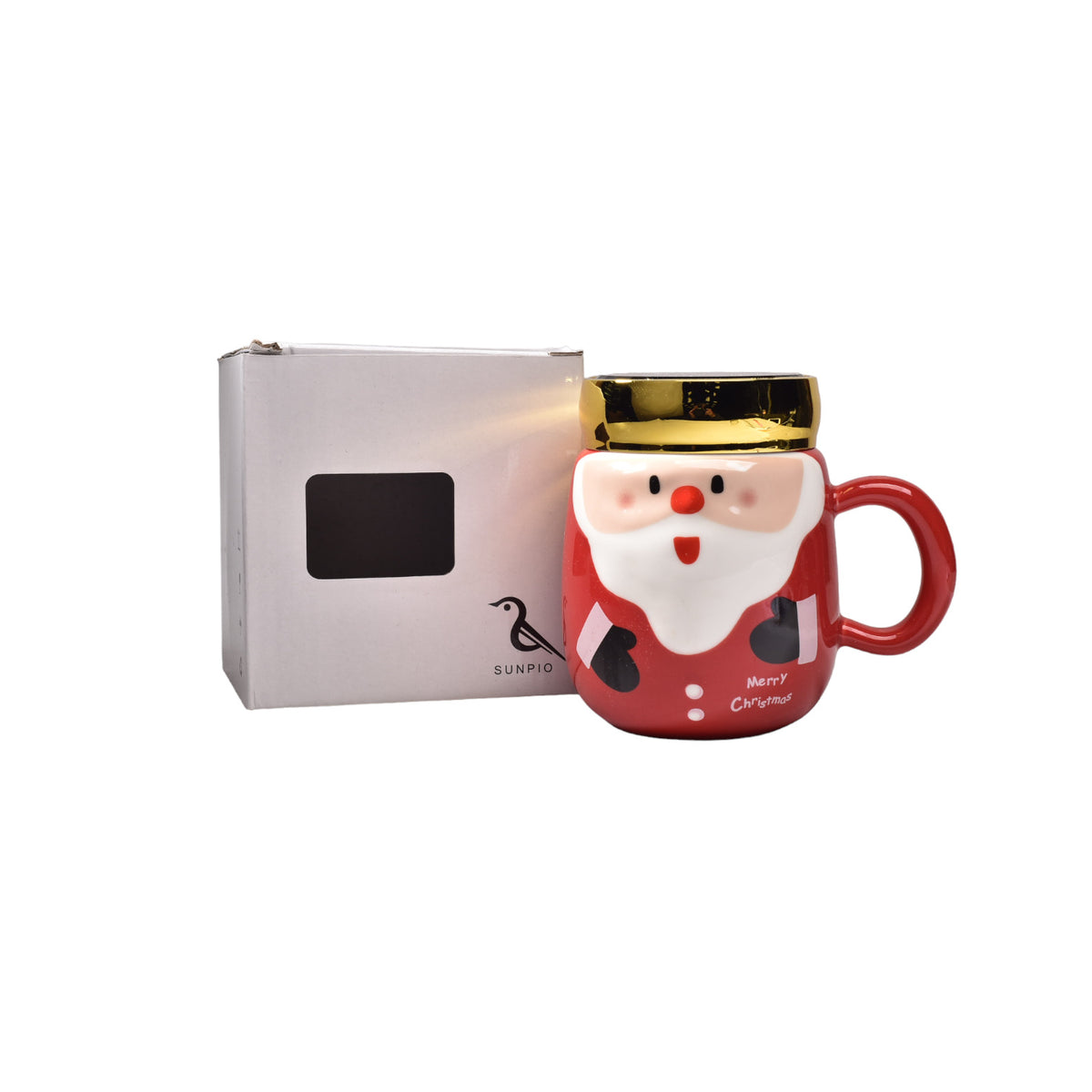 mug en ceramica pocillo de navidad dim:8x12x11cm