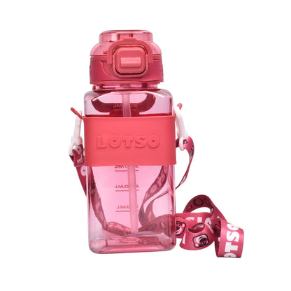 BOTELLA DE AGUA 600ML PLASTICA  DIM:20X7