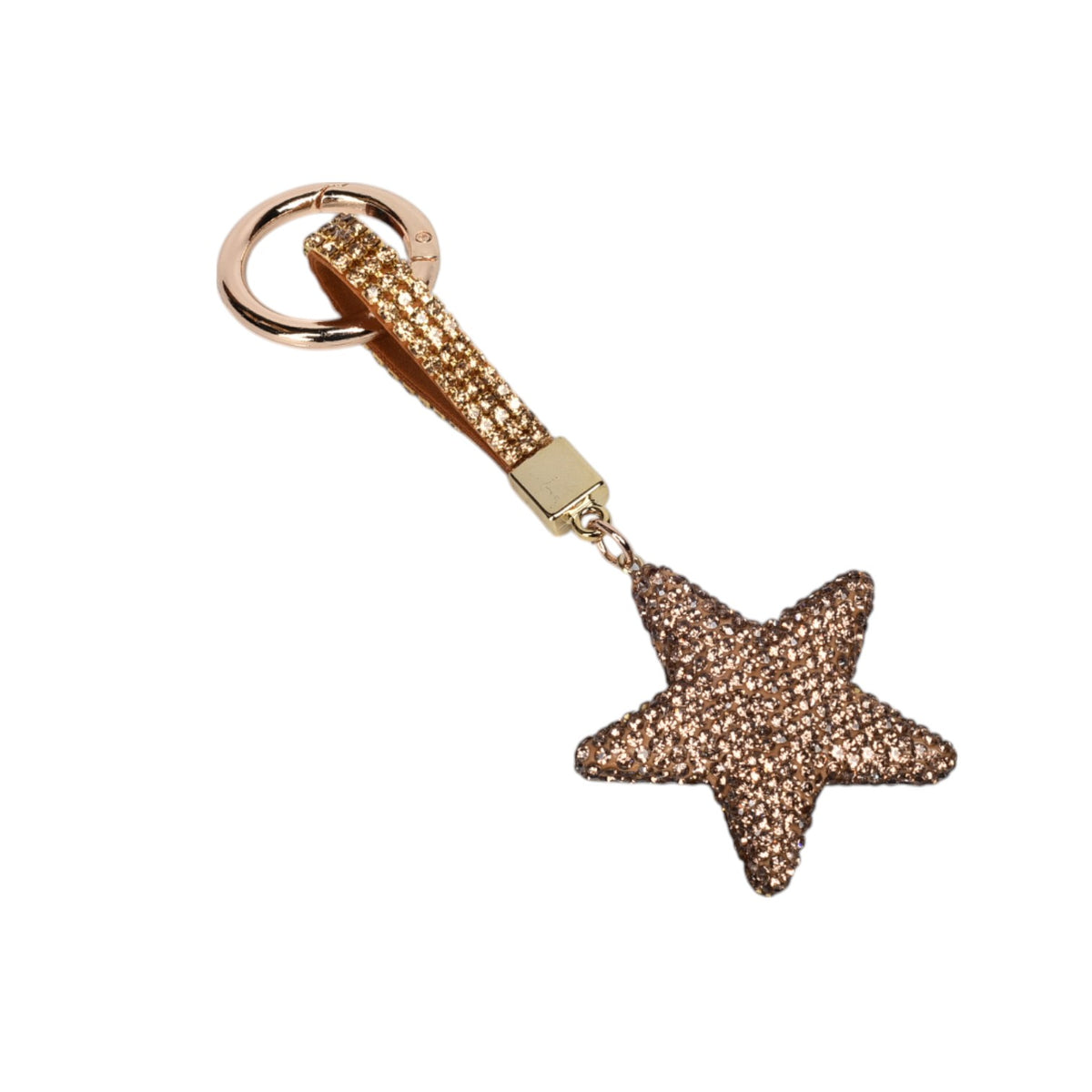 llavero resina plastico y metal estrella dim:5x1x15