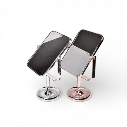 ESPEJO TOCADOR CON BASE CUADRADO PLASTICO DIM: 15X34X12