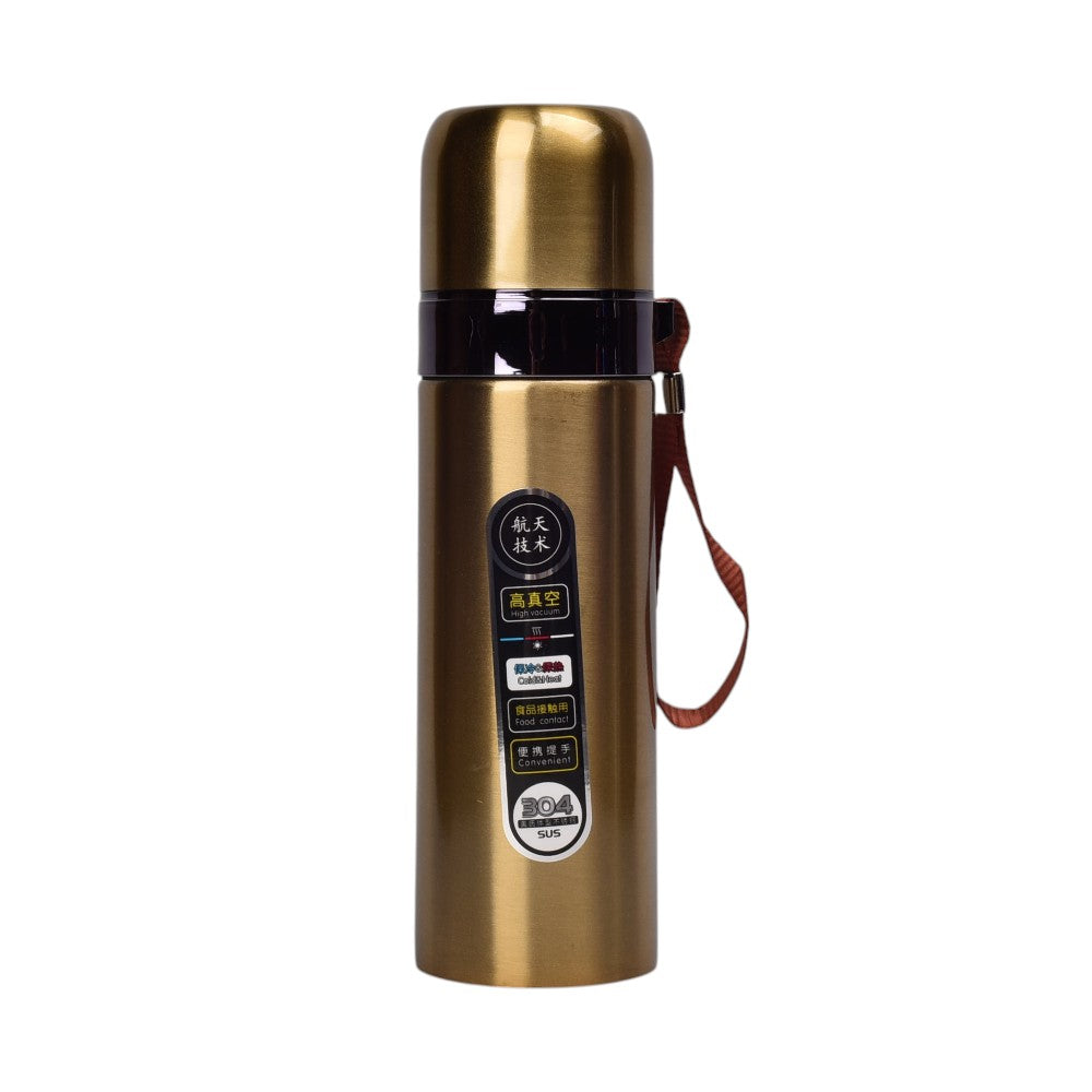termo acero inoxidable 500ml  dim: 6x6x23