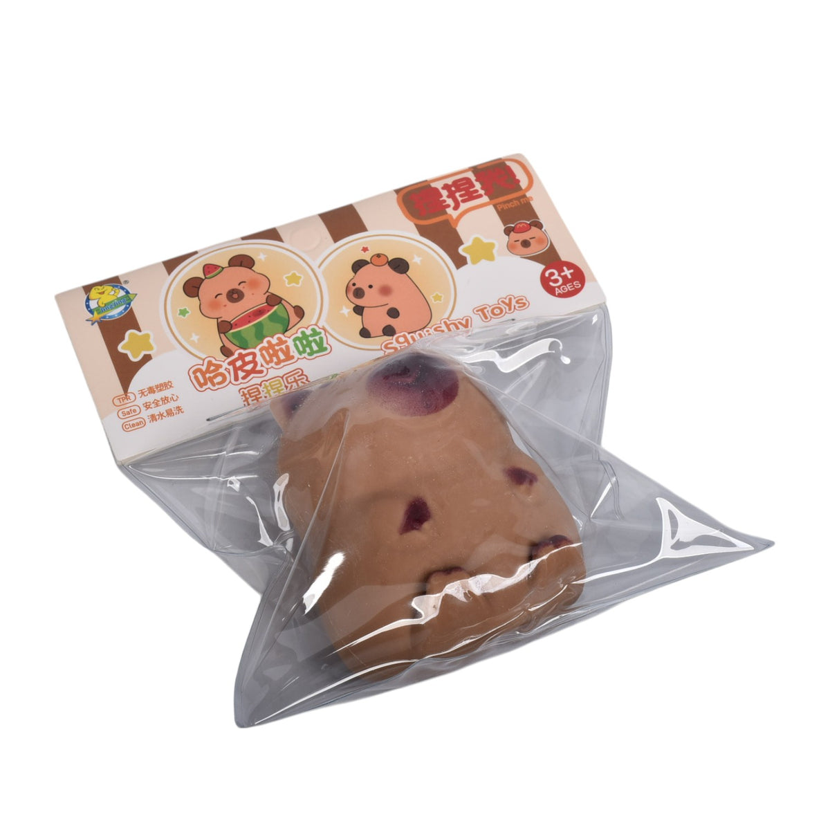squishy anti estrés capybara