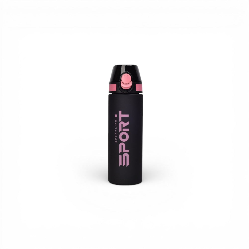 botella de agua 500ml plastico dim:7x7x23