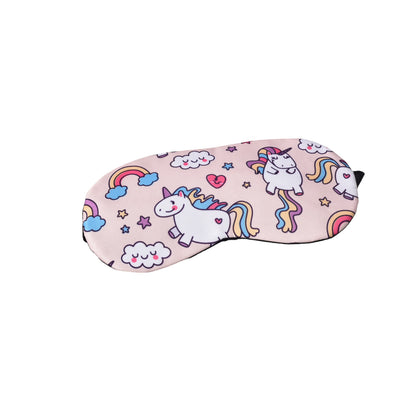 MASCARA CUBRE OJOS, ANTIFAZ PARA DORMIR UNICORNIO