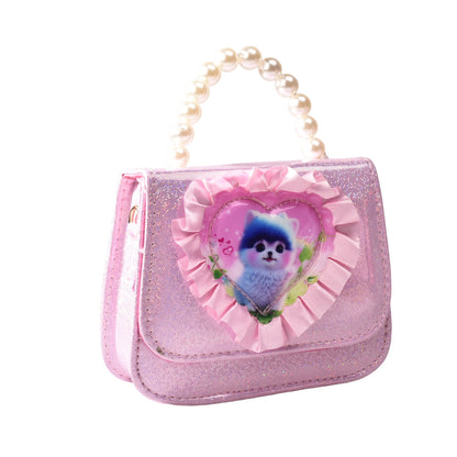 CARTERA SINTETICA DE NIÑA  DIM:15*12*6CM