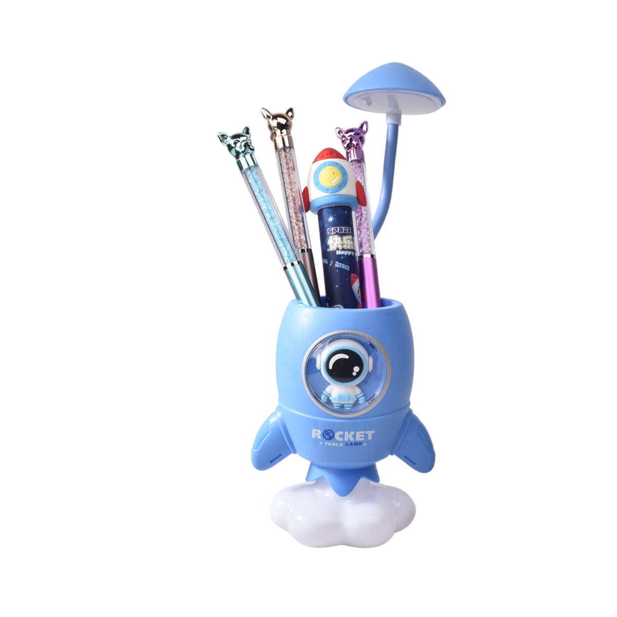 lampara led recargable astronauta con usb dim:9x7x26