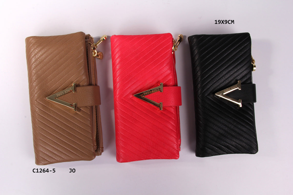 billetera dama 19x9cm   promo!!