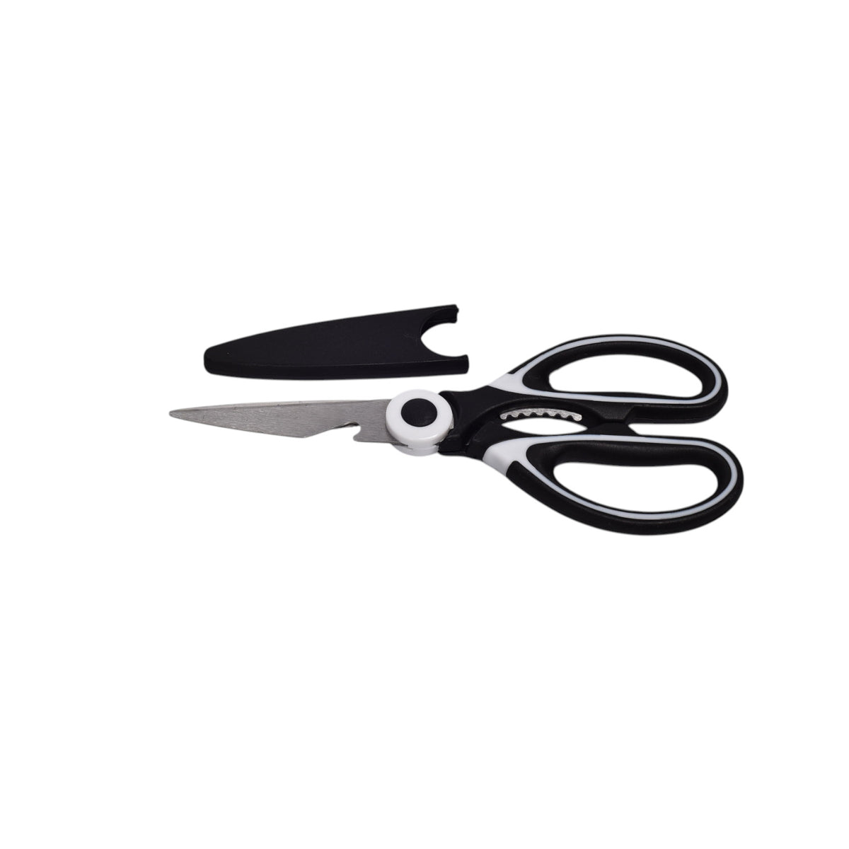 tijeras plastico y metal negras dim:11x26