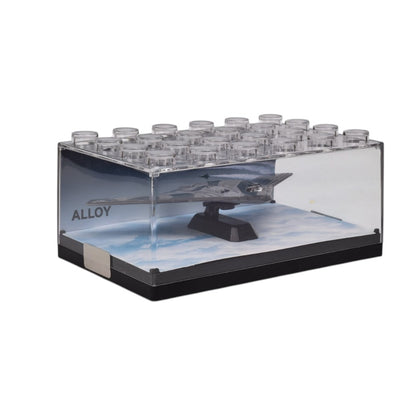 AVION DE COMBATE COLECCIONABLE METALICO DIM: 13.5*13.5*6.5cm