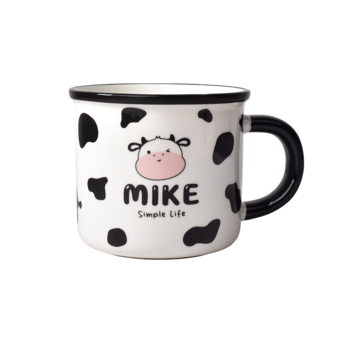 mug pocillo diseño de vacas ceramica de 350ml dim:8x8x8
