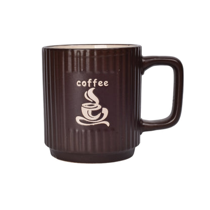 MUG POCILLO CERAMICA 300ML DIM:8X8X9