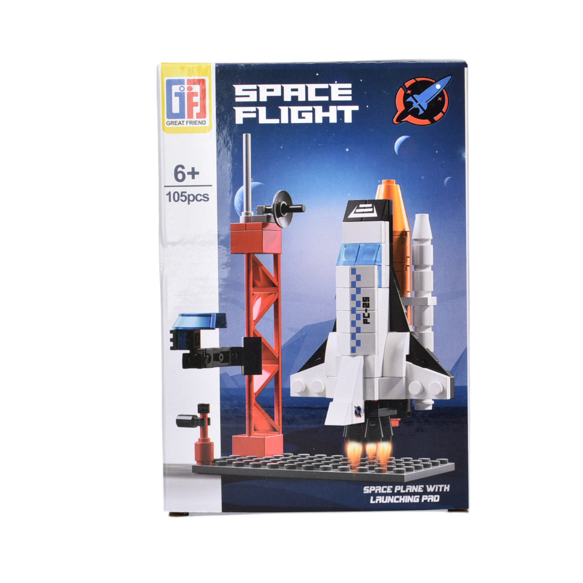 bloques fichas plastica astronauta armable ref:123-703-705-706-707