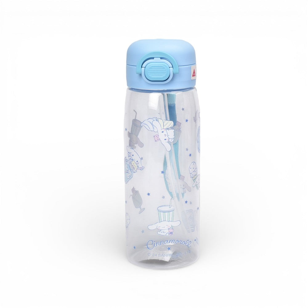 botella de agua 550ml personaje plastico dim:20x6