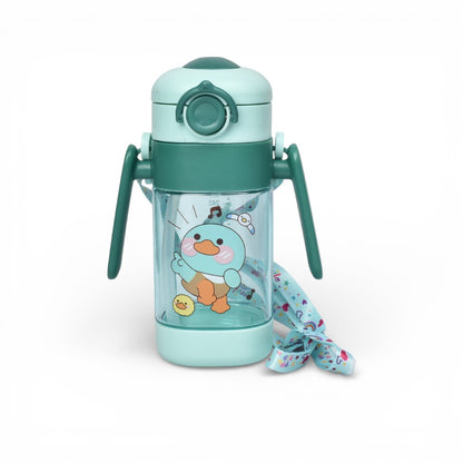 BOTILO PLASTICO COLORES SURTIDOS  360ML DIM:6X6X16
